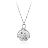 Le Petit Prince Silver Coin Pendant Necklace-One Quarter