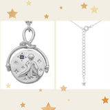 Le Petit Prince Silver Coin Pendant Necklace-One Quarter