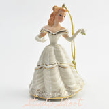 Lenox Beauty and the Beast Christmastime Belle Ornament-One Quarter