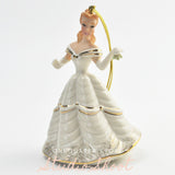 Lenox Beauty and the Beast Christmastime Belle Ornament-One Quarter