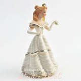 Lenox Beauty and the Beast Christmastime Belle Ornament-One Quarter