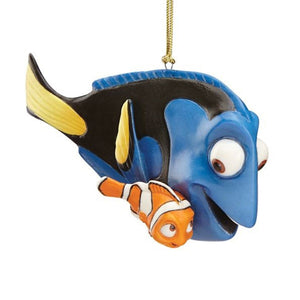 Lenox Finding Dory Dory and Nemo Ornament-One Quarter