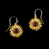 Michael Michaud Van Gogh Sunflowers Wire Earrings-One Quarter