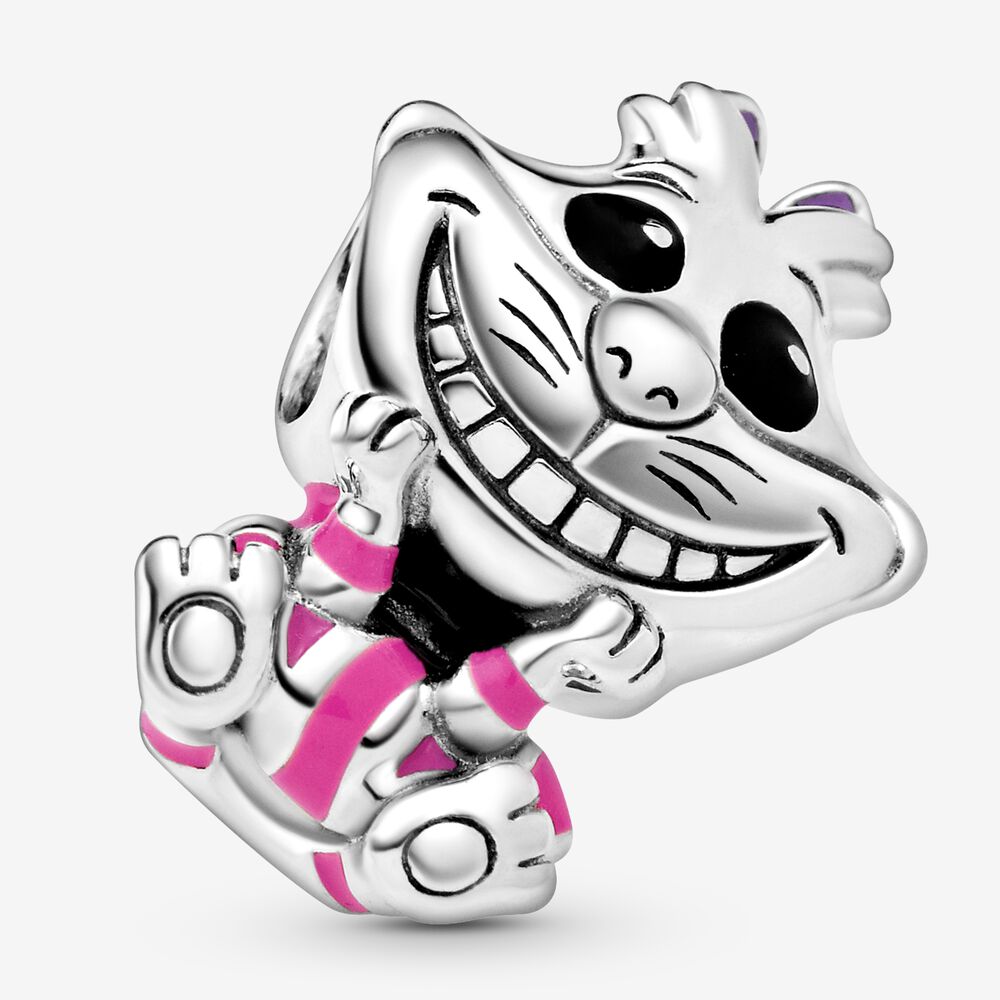 アクセサリー Pandora Disney Parks Cheshire Cat Alice Alice and Cheshire Cat Charm by Pandora Arrives at Disney