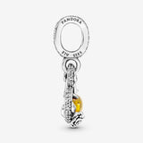 Pandora Beauty and the Beast Belle Infinity & Rose Flower Dangle Charm-One Quarter