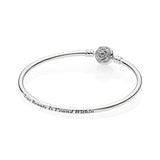 Pandora Beauty and the Beast Belle’s Enchanted Rose Bangle-One Quarter