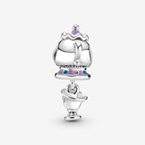 Pandora Beauty and the Beast Mrs. Potts and Chip Dangle Charm-One Quarter