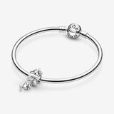 Pandora Beauty and the Beast Mrs. Potts and Chip Dangle Charm-One Quarter