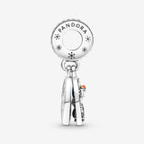 Pandora Disney Frozen Snow Olaf Double Dangle Charm-One Quarter