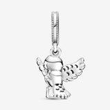 Pandora Harry Potter Hedwig Owl Dangle Charm-One Quarter