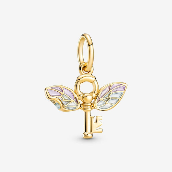 Pandora Harry Potter Winged Key Pendant-One Quarter