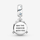 Pandora Star Wars Lightsaber Double Dangle Charm-One Quarter