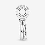 Pandora Star Wars Lightsaber Double Dangle Charm-One Quarter