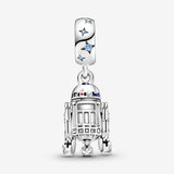 Pandora Star Wars R2-D2 Dangle Charm-One Quarter