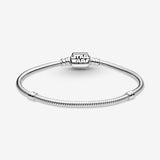 Pandora Star Wars Snake Chain Clasp Bracelet-One Quarter