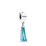 Pandora Disney Elsa’s Dress Dangle Charm-One Quarter