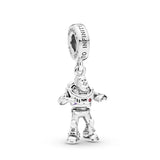 Pandora Disney Pixar Toy Story Buzz Lightyear Dangle Charm-One Quarter