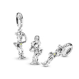 Pandora Disney Pixar Toy Story Woody Dangle Charm-One Quarter