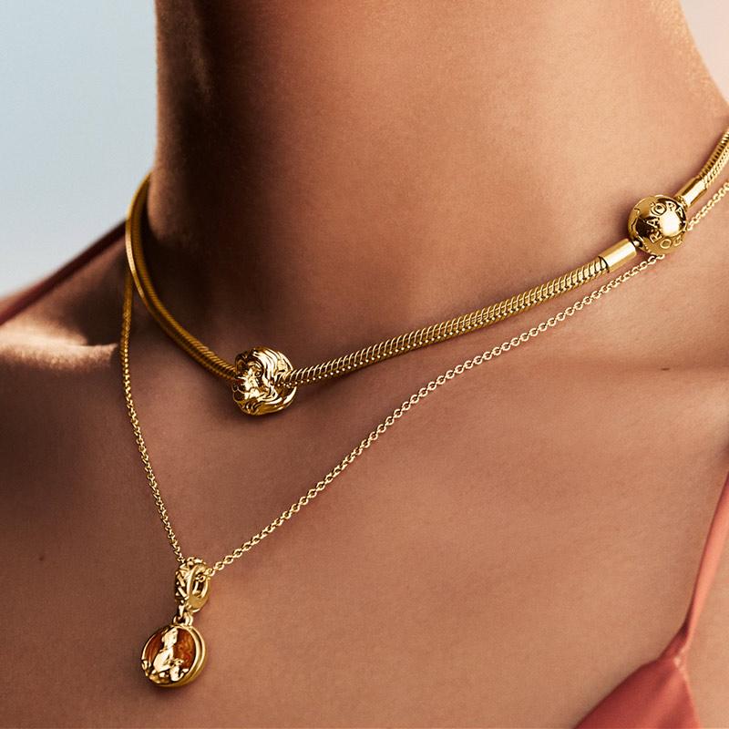 Pandora lion king necklace hot sale