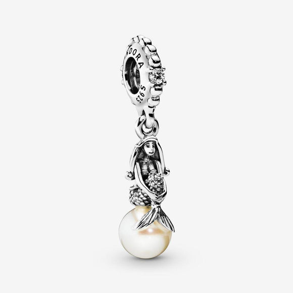 Pandora Disney The Little Mermaid Luminous Ariel Dangle Charm-One Quarter