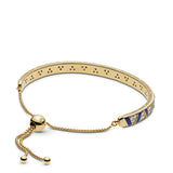 Pandora Exotic Stones & Stripes Bracelet-One Quarter