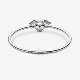 Pandora Harry Potter Golden Snitch Clasp Bangle-One Quarter