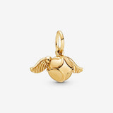 Pandora Harry Potter Golden Snitch Pendant-One Quarter