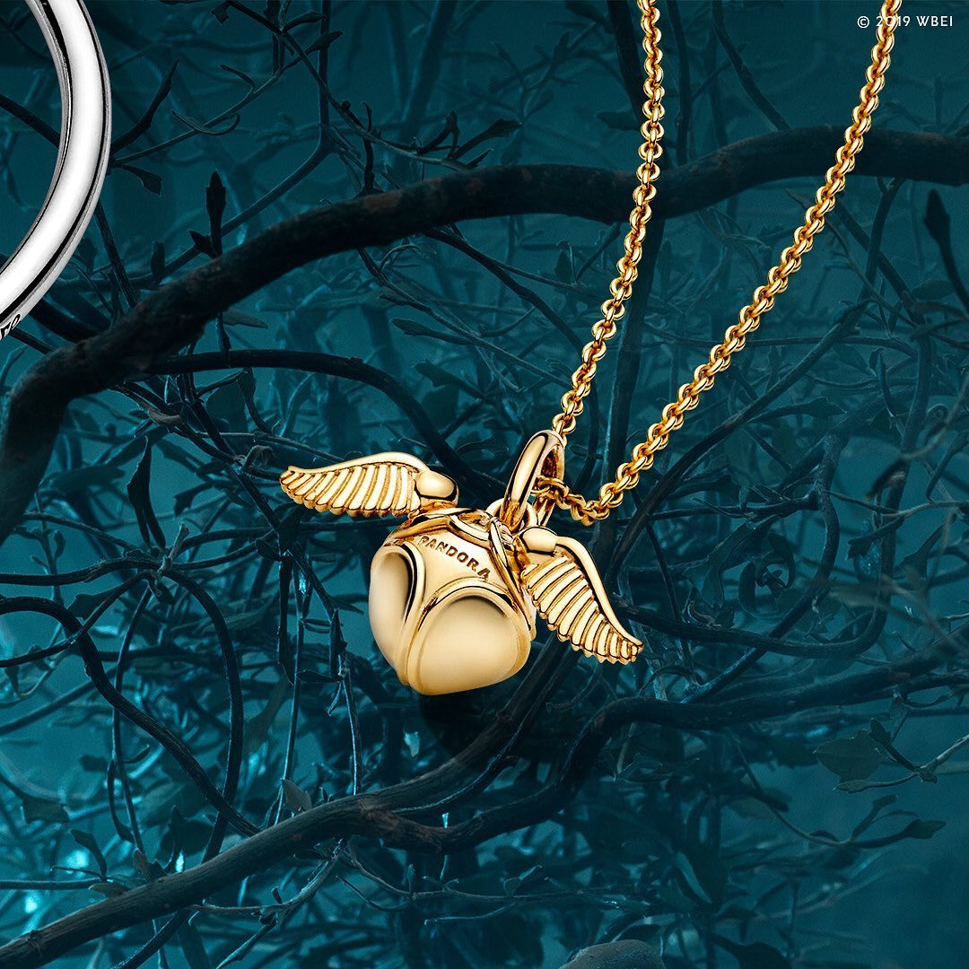 Harry potter golden snitch pendant discount