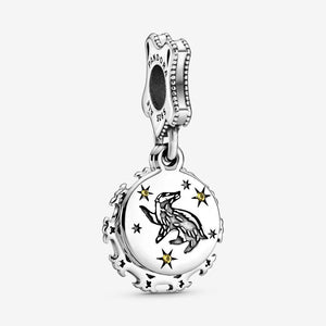 Pandora Harry Potter Hufflepuff Dangle Charm-One Quarter