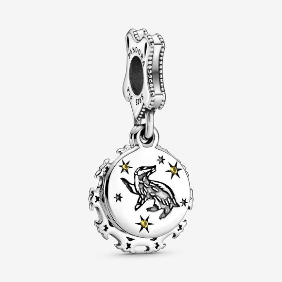 Pandora Harry Potter Hufflepuff Dangle Charm-One Quarter