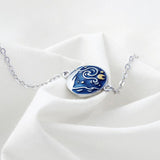 Van Gogh Starry Night Silver Bracelet - One Quarter