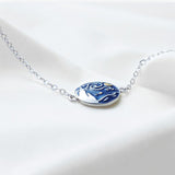 Van Gogh Starry Night Silver Bracelet - One Quarter