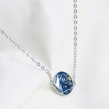 Van Gogh Starry Night Silver Bracelet - One Quarter