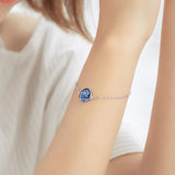 Van Gogh Starry Night Silver Bracelet - One Quarter