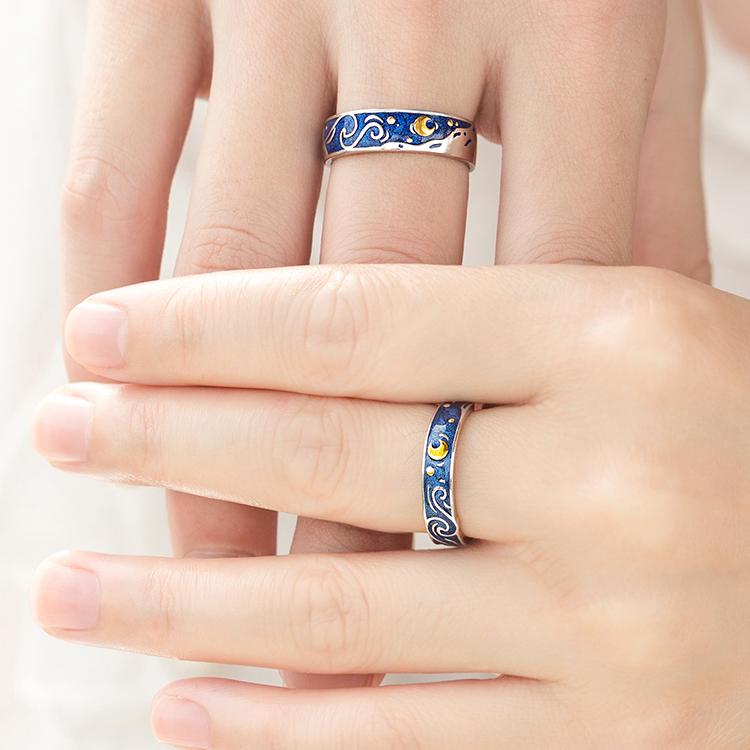 Van gogh online couple rings