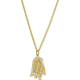 Swarovksi Looney Tunes Canary Cage Multi-Colored Gold-Tone Plated Pendant Necklace-One Quarter