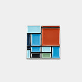 The MET Mondrian Composition Pin-One Quarter