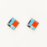 The MET Mondrian Composition Stud Earrings-One Quarter