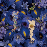 Van Gogh Irises Enamel Pin-One Quarter